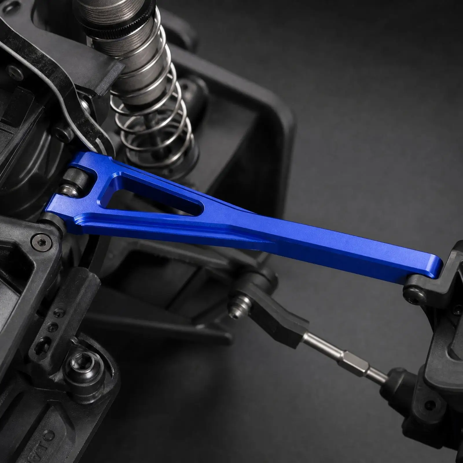 Metal Car Suspension Arm for RC Shock Absorbers Compatible with 1/10 104016 104018 4