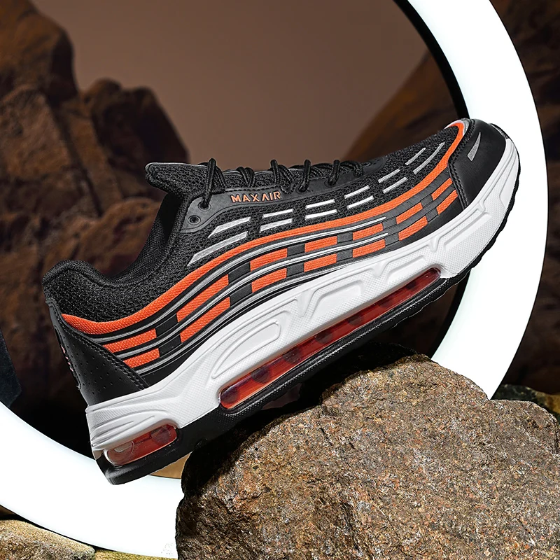 

Big Size 39-47 Men Running Shoes Shock-Absorbant Jogging Sneakers Comfortable Outdoor Sport Shoes Wear-Resisting Low Top Sneaker