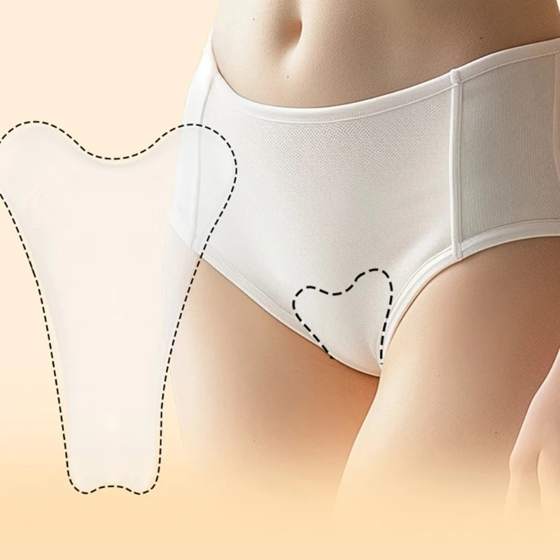 

Crotch Pad Silicone Camel Toe Concealer Cover Panties Insert Sexy Girl Woman Lingerie Cosplay Anime Thongs for Leggings Bikini