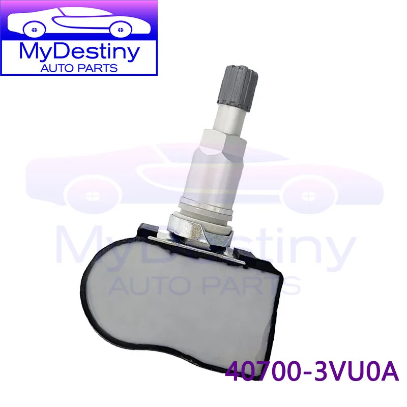 433MHZ TPMS Tire Pressure Monitor Sensor for Nissan Rogue 14-16, Qashqai Titan Micra Leaf for Infiniti 40700-5663R 40700-3VU0A