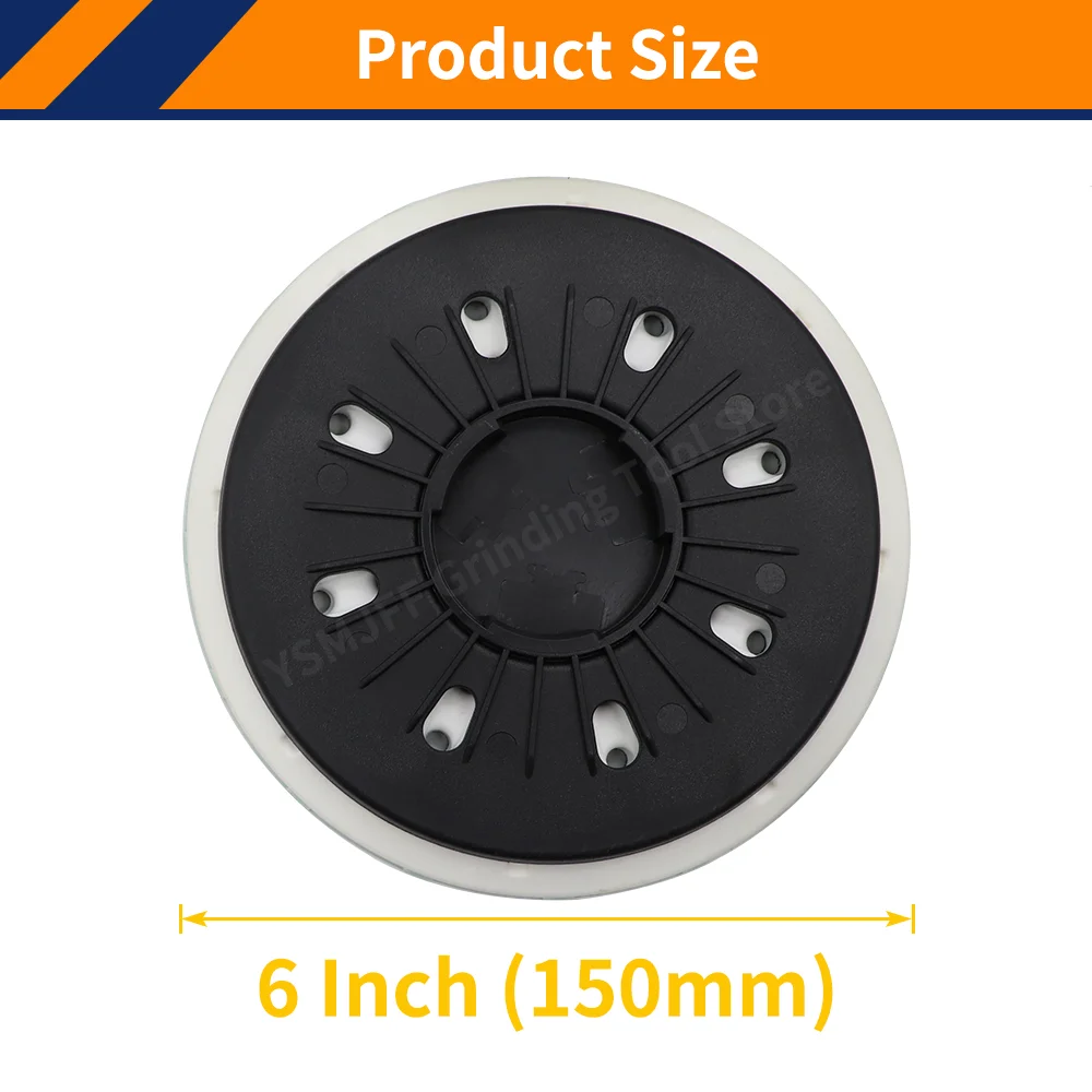 1PC 6 Inch 202463 RO 150 Replacement Sanding Pad for Festool RO 150 FEQ Sander,Sanding Pad for Festool ST-STF D150/MJ2-FX-SW