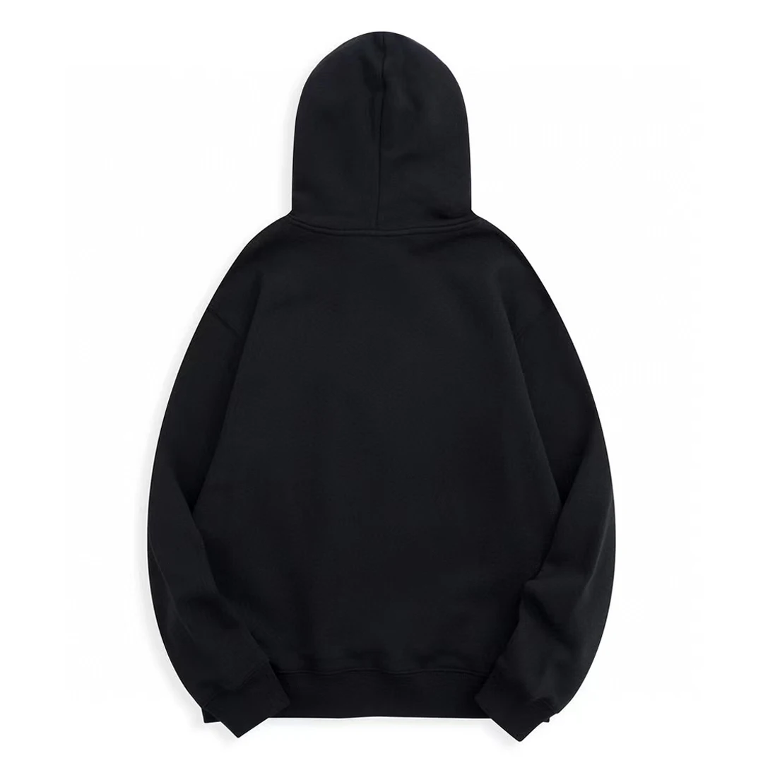 

NIGO Spring and autumn black print hooded pullover #nigo94173