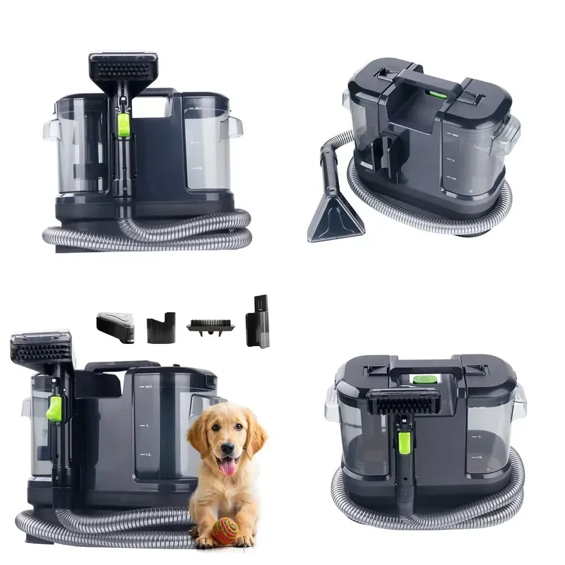 Aspirateur industriel puissant et économique pour tapis et canapés, nettoyage humide et sec, idéal pour les animaux de compagnie
