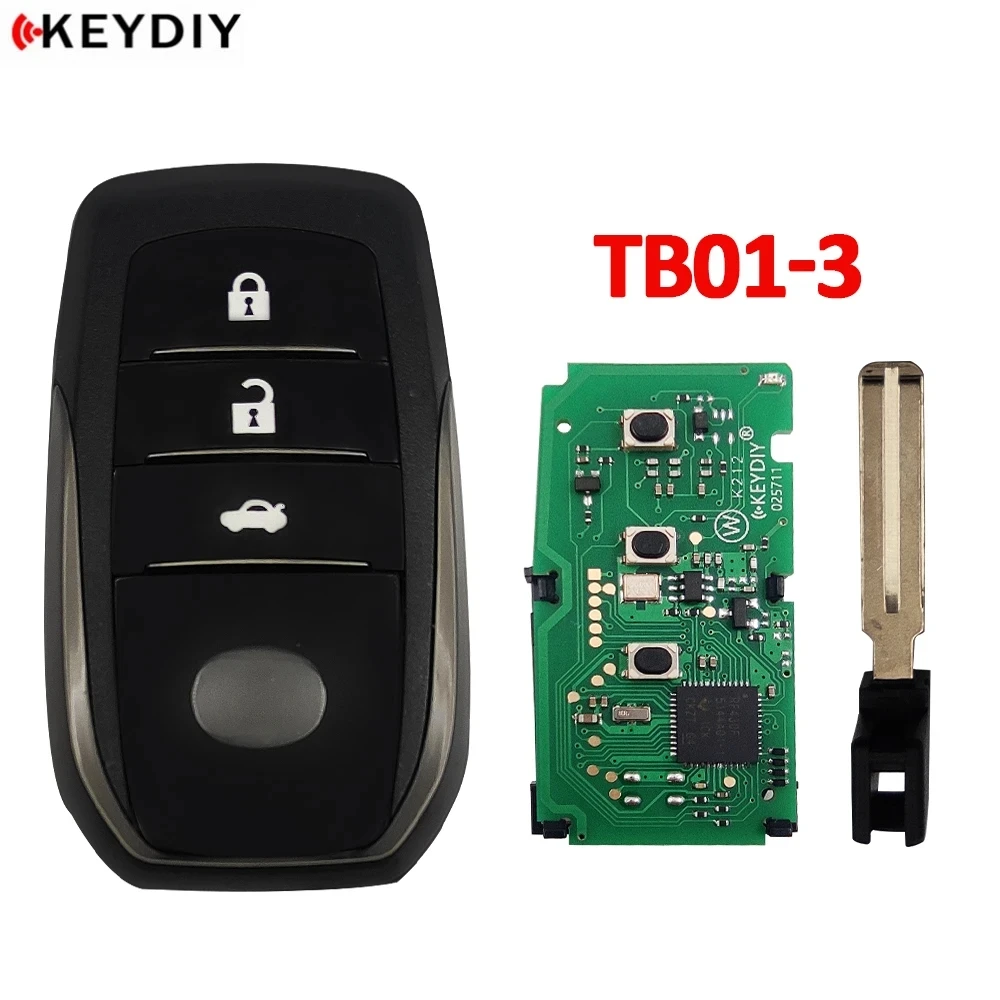 1 szt. Inteligentny klucz KEYDIY KD TB01 z TB01-3 8A Chip transpondera TB01-4 TB01-5 TB01-6 uniwersalny pilot KD do Toyota Corolla