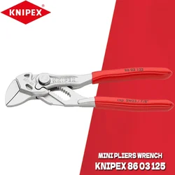 KNIPEX 86 03 125  5-Inch Mini Pliers Wrench  Multi-Function Gripping Holding Pressing Bending Water Pipe Plier