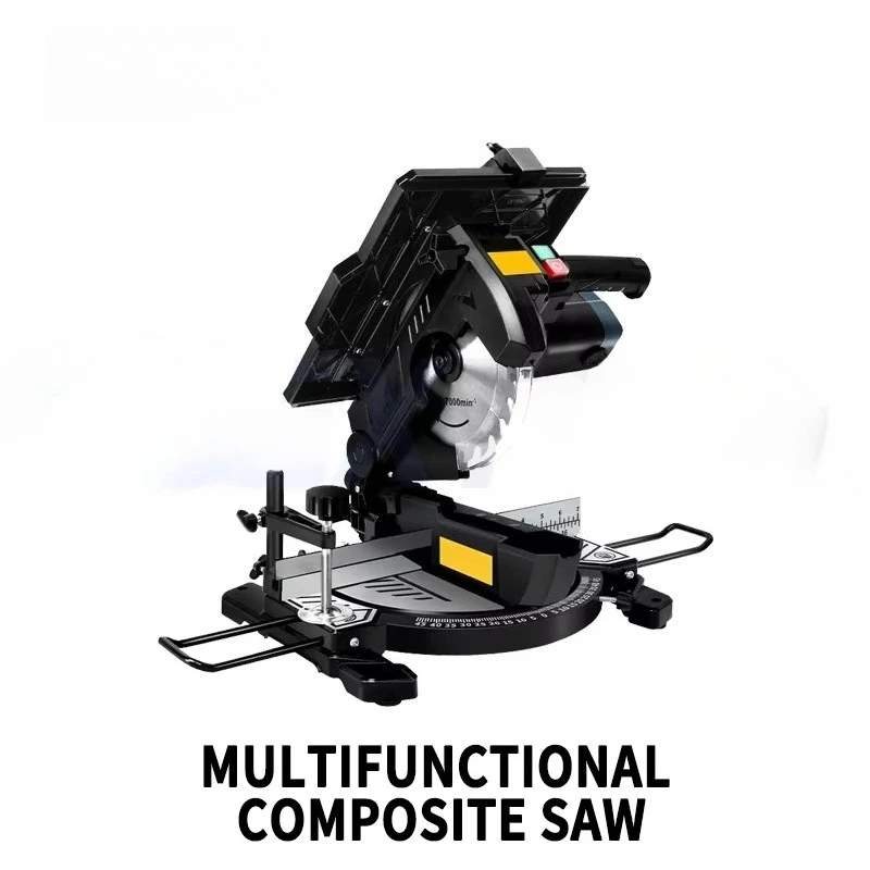 8-inch Composite Multifunctional Cutting Oblique Cutting Table Woodworking Aluminum Cutting Saw