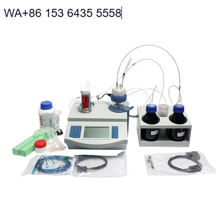 Huazheng  Oil  Water Content Tester Karl Fischer Titrator  Automatic Karl Fischer Titration Apparatus