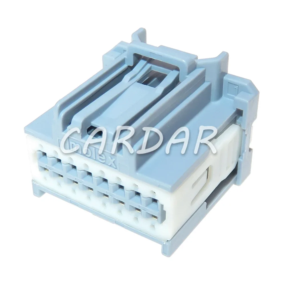 

1 Set 16 Pin Miniature Automotive Unsealed Socket AC Assembly Car Atmosphere Lamp Wiring Terminal Replacement Connector Parts