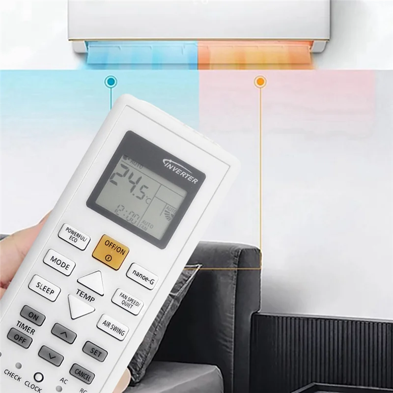 

Replace A75C18090 AC Remote Control For Panasonic A75C18090 Air Conditioner Remote Control