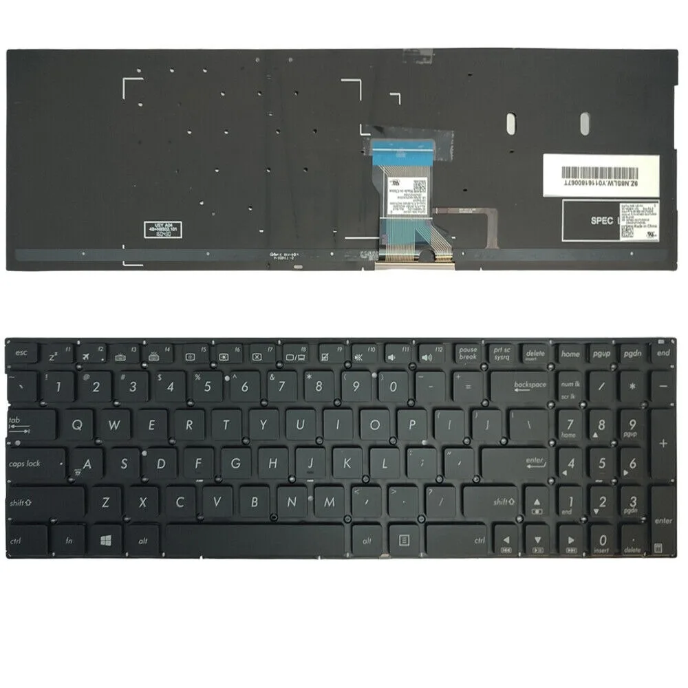 US laptop keyboard With Backlit for ASUS Q502 Q502L Q503 Q552 Q552UB Q503UA Q504UA Q534UX Q553UB N592