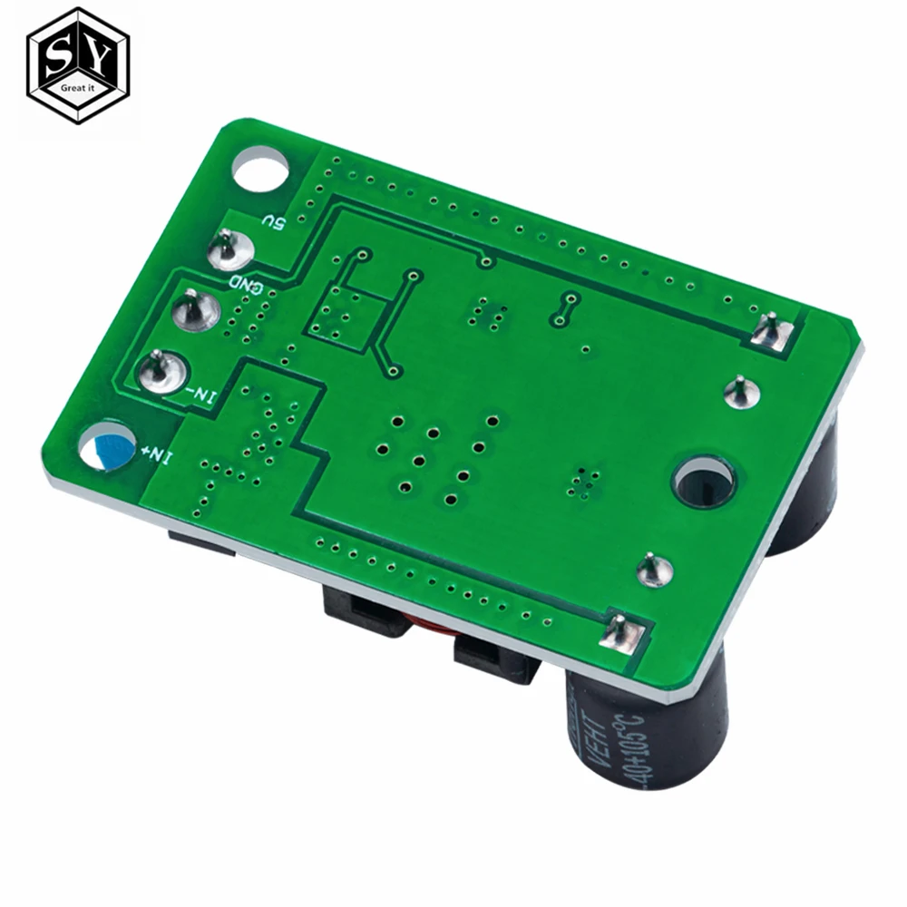 1PCS  24V/12V To 5V/5A 25W DC DC Buck Step Down Power Supply Module Synchronous Rectification Power Converter