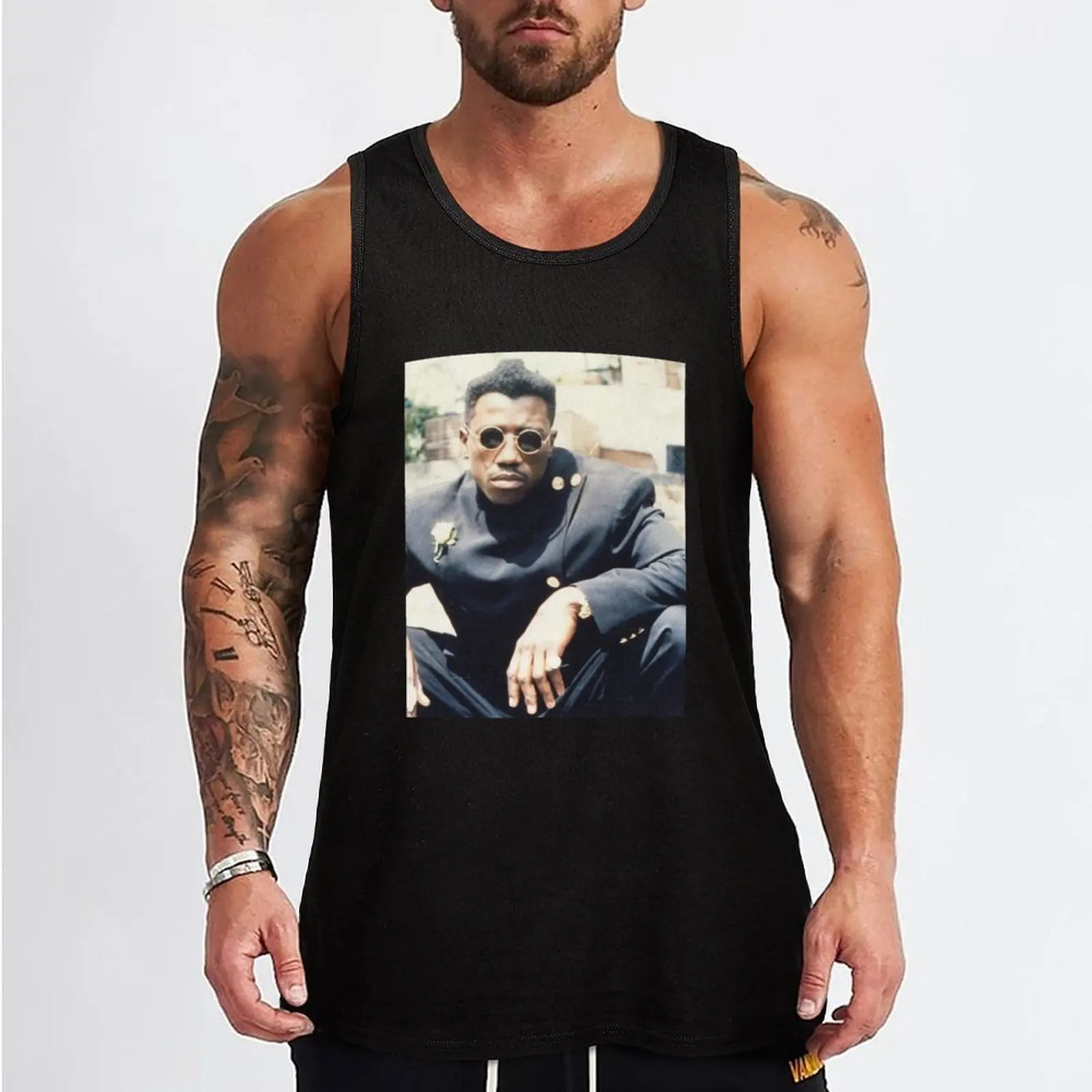 New Jack City Teaser Poster-NENO Tank Top Gym T-shirts for men sports clothes for men sleeveless muscle t-shirt