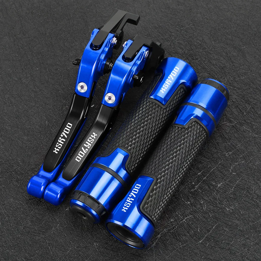 

Motorcycle Accessories FOR YAMAHA XSR900 ABS 2016-2023 2022 Extendable Brake Clutch Levers Handlebar Grip Handles bar Hand Grips