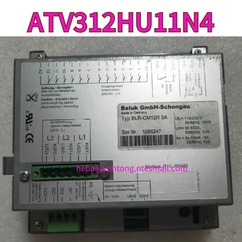 Controlador usado BLR-CM12R 3A Teste OK, entrega rápida