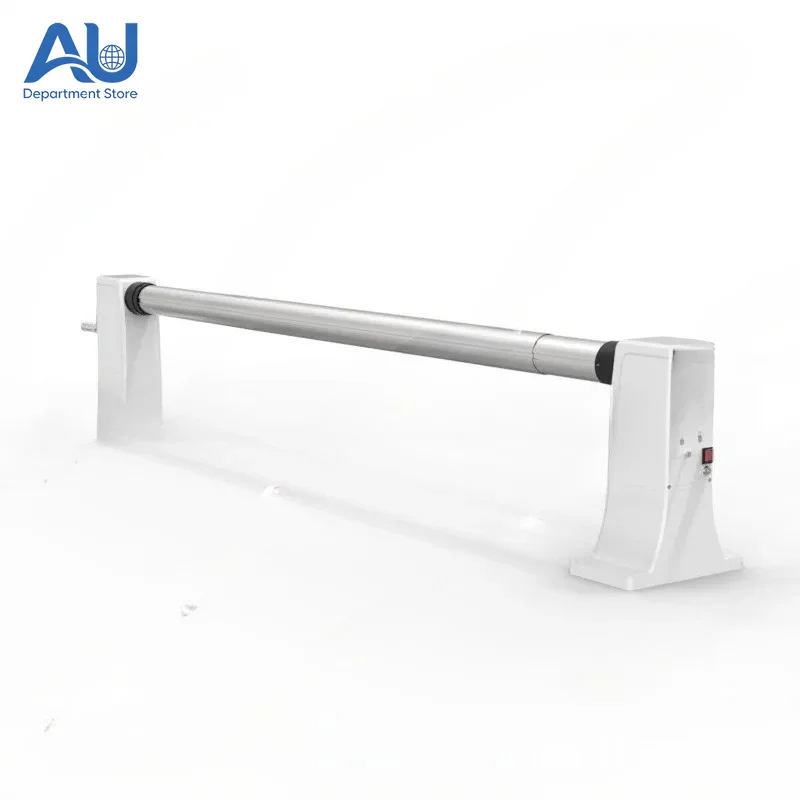 Electric automatic convenient roller pool cover reel with battery and motor for surface pools