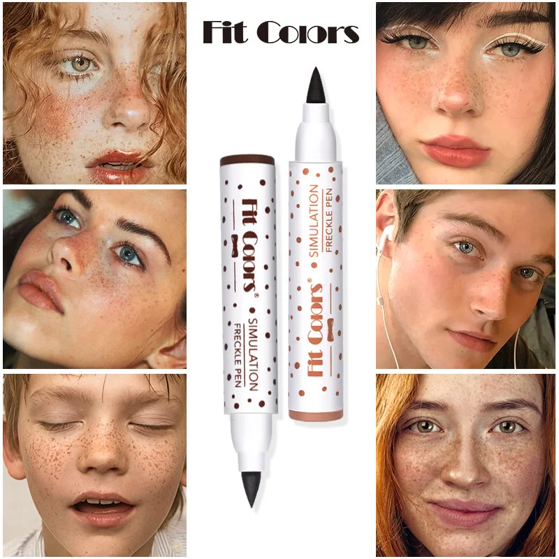 Fake Freckles Pen Natural Waterproof Sweatproof Lifelike Long Lasting Look Dot Spot Pen Makeup Tool Easy Anb Fast Women Beauty