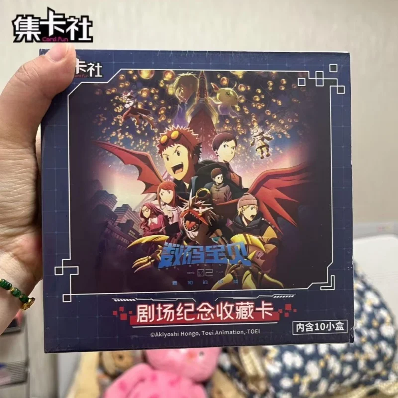 

Card.Fun Genuine Digimon Adventure Cards First Summoning Movie Collection Cards 5th Anniversary Card Toy Gifts Original Box Toys