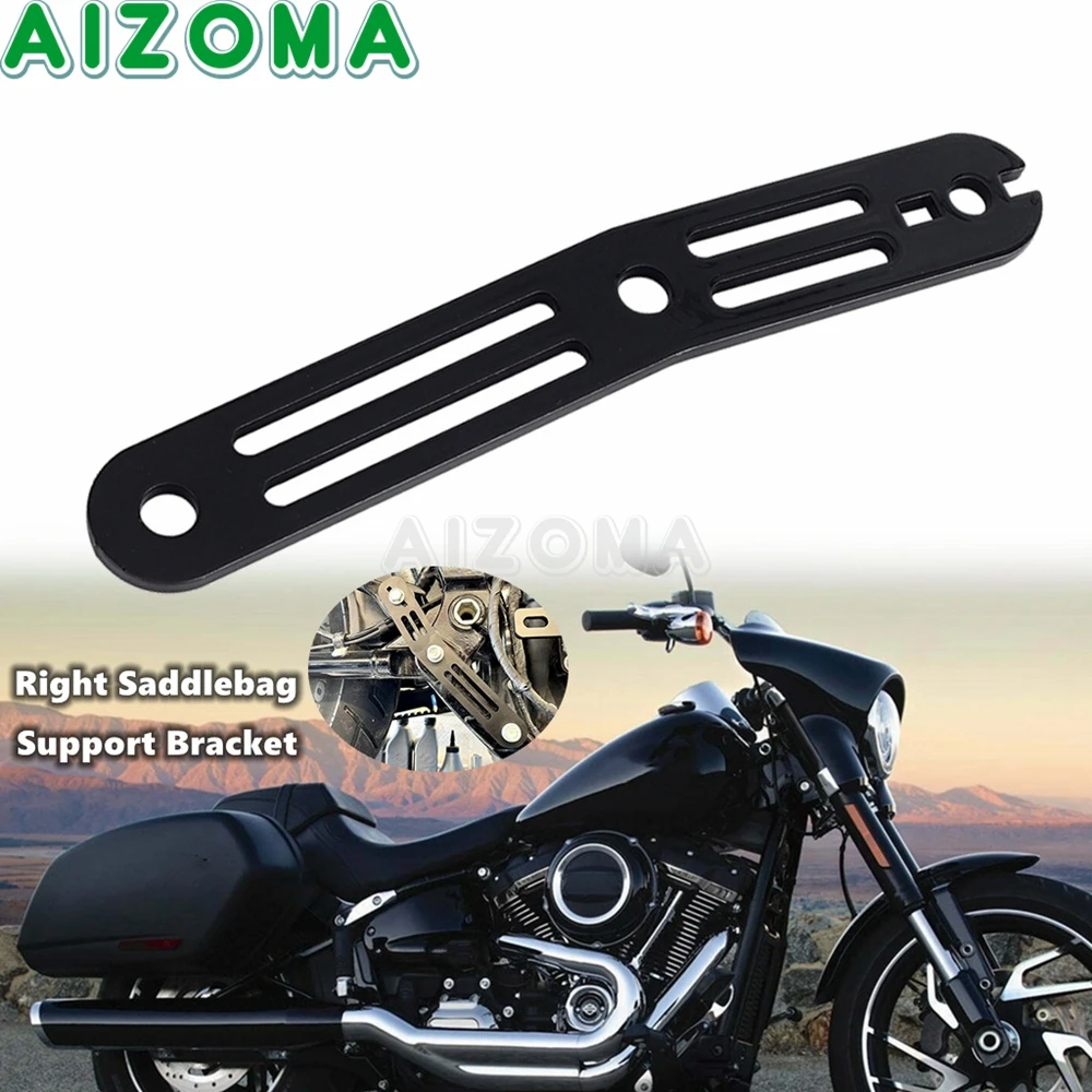 

Motorcycle Saddlebag Support Right Bracket For Harley Softail Heritage Classic FLHC Sport Glide FLSB Low Rider ST FXLRST 18-2024