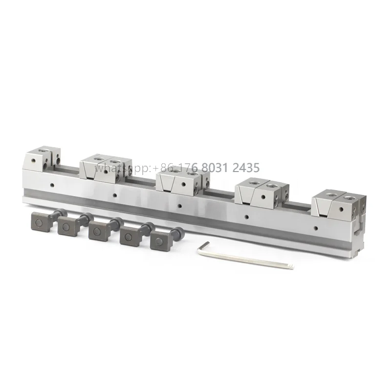 

wholesale Flexible Line up Vice/universal Multiple Clamp Rail Vise in Row for Cnc Machine