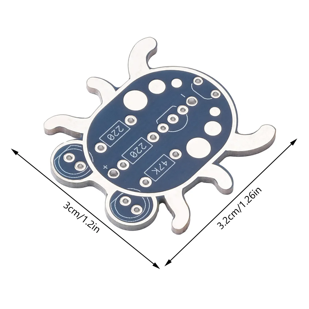 Weevils Eye Electronic DIY Kits Photosensitivity Eyes Kit Photosensitive LED Light Beginner Learn Electrical Fun Kit