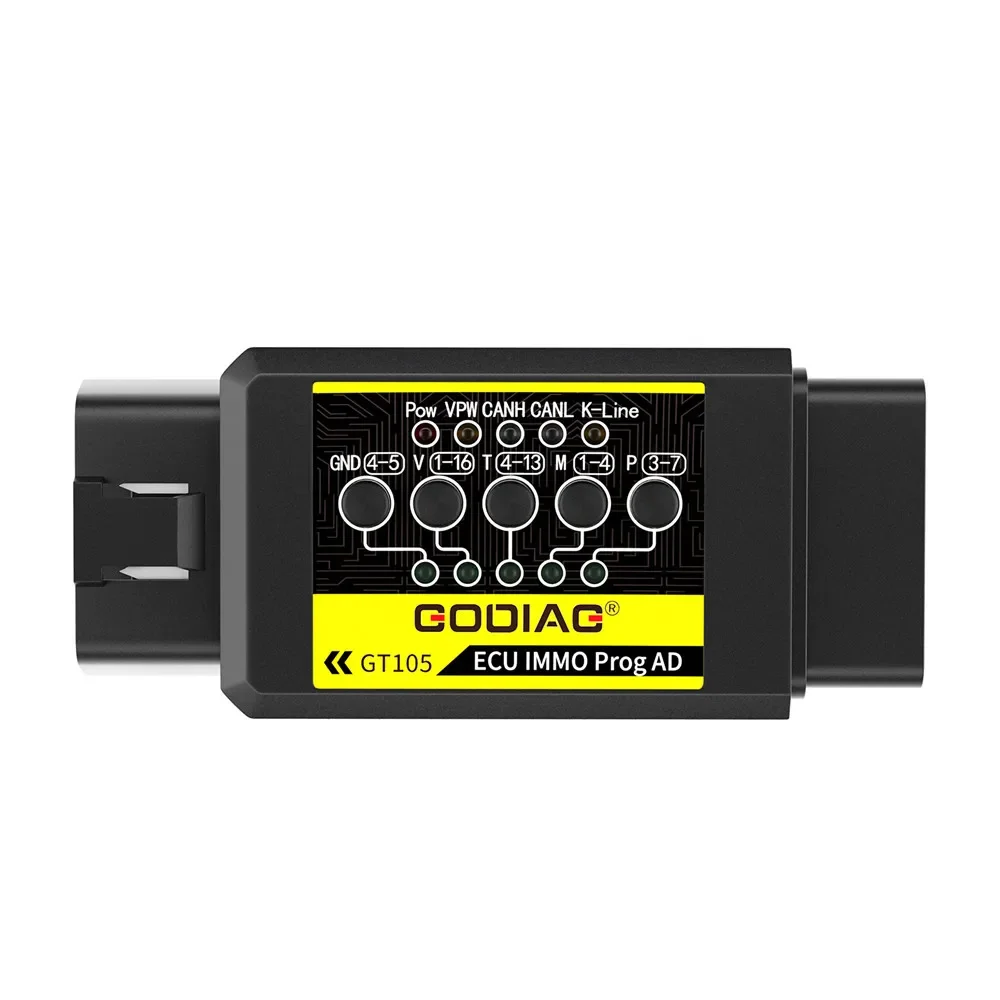 

Адаптер GODIAG GT105 ECU IMMO Prog OBD II Разъем для вырывной коробки