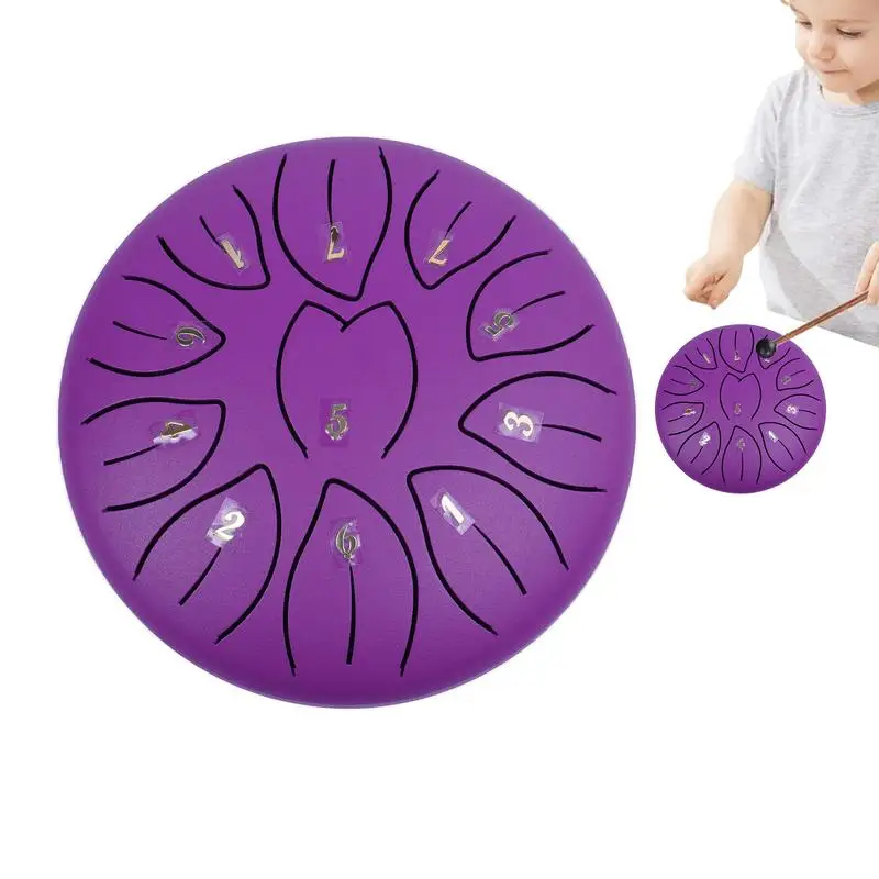 

Steel Tongue Rain Drum Outdoor Rain Drum For Children Small Size Musical Instrument Equipment For Yoga Meditation Music