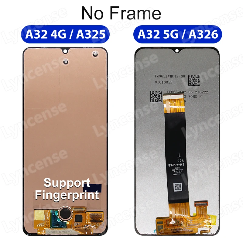 AMOLED For Samsung Galaxy A32 5G Display A326B LCD Touch Screen For Samsung A32 4G LCD Screen A325F Display Replacement Parts