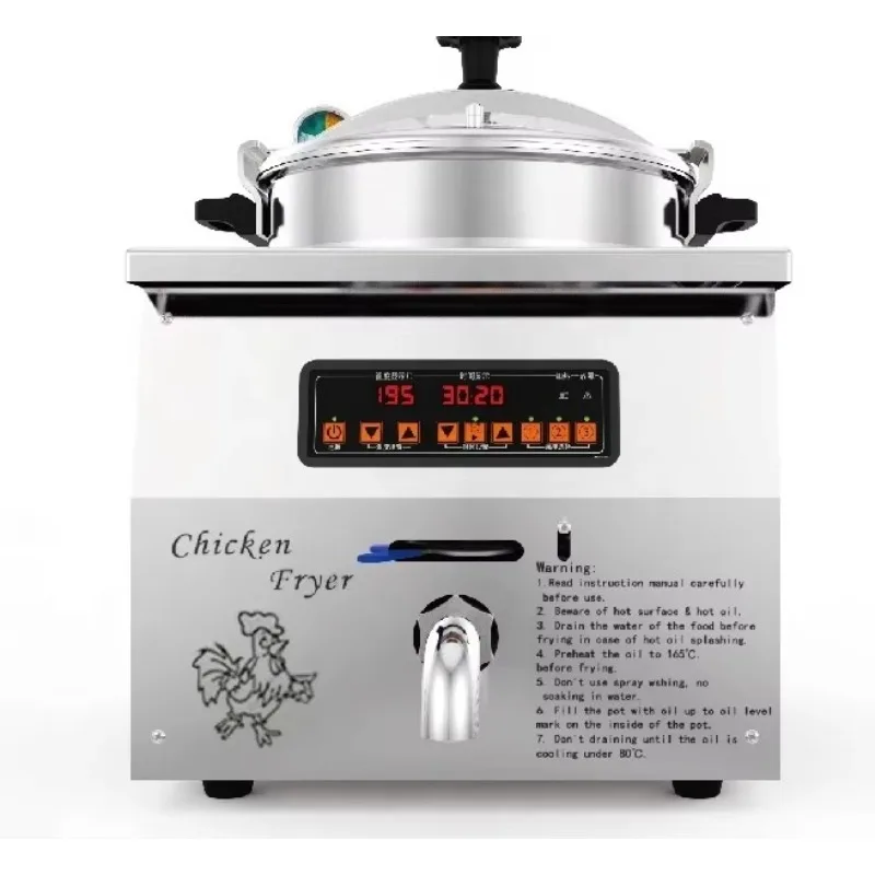 

Pressure Fryer Broaster Chicken Machine Electric Chicken Pressure Fryer Table Top Chicken Pressure Fryers for Sale
