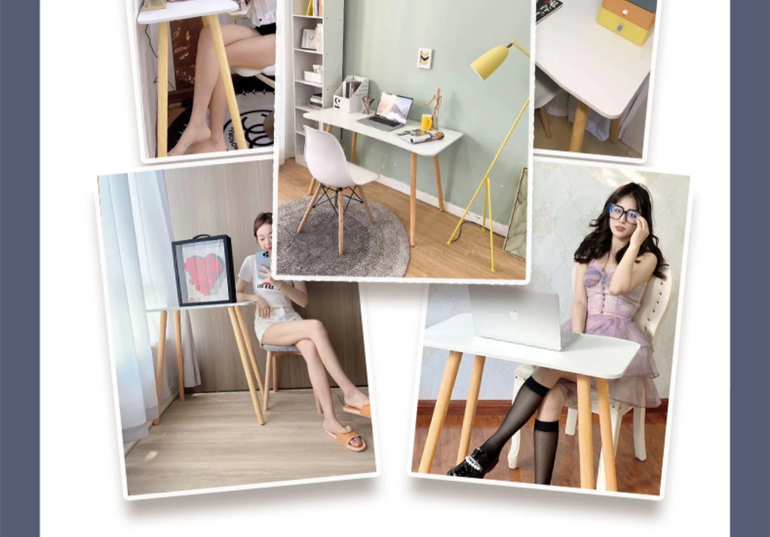 Computer table -type home Computer desk girl bedroom simple office desk office desk rental house small table workbench