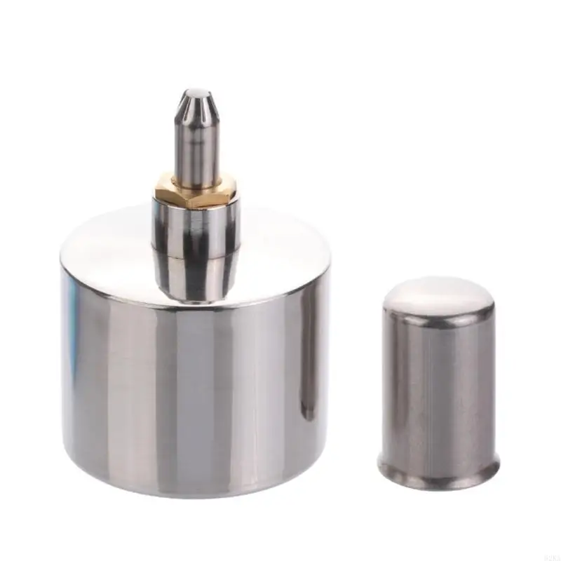 62KA アルコールランプバーナー歯科ラボランプステンレス鋼アルコールバーナー芯付き、芯レザークラフト作業加熱ツール