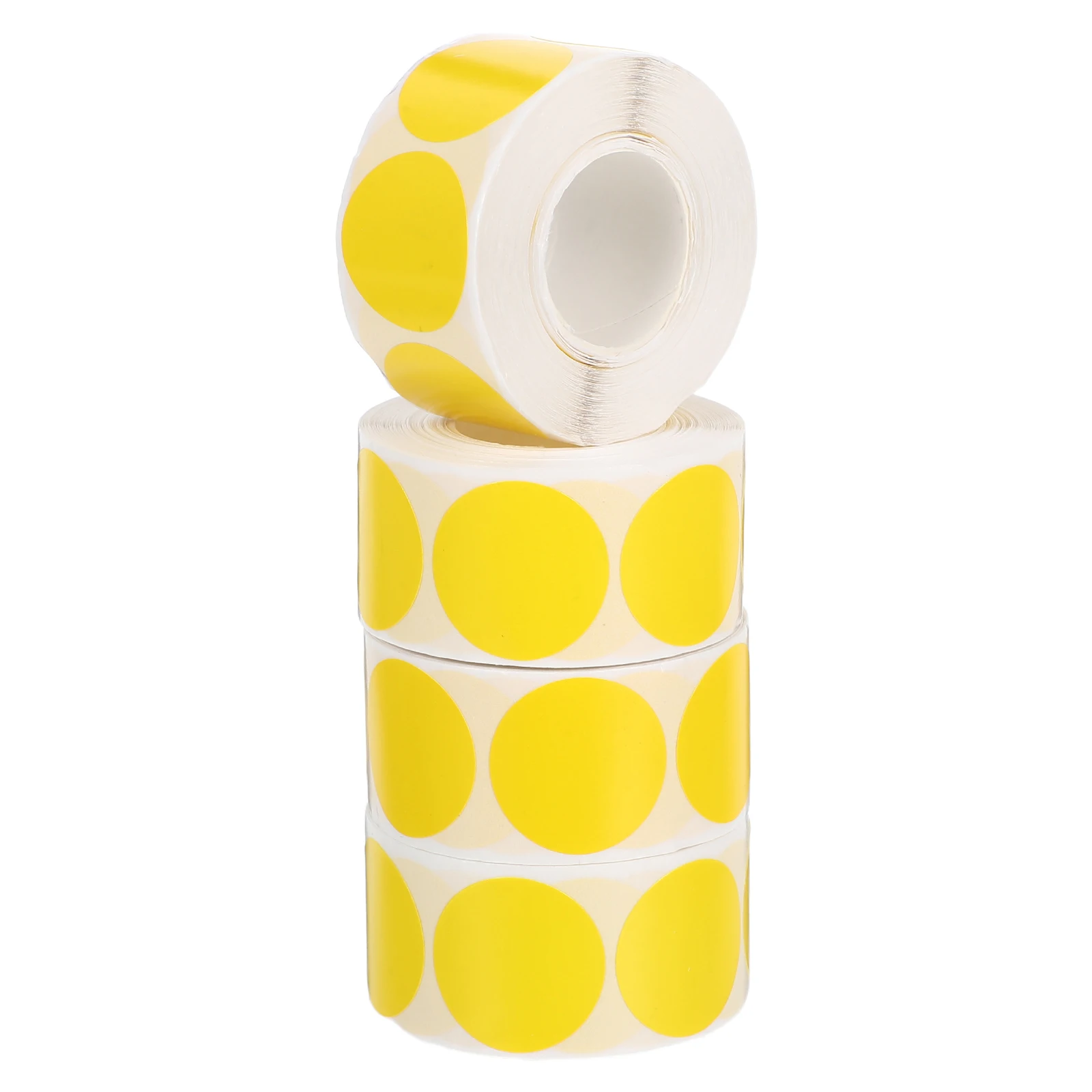 

1000pcs Color Coding Round Dot Labels Blank Adhesive Circle Stickers 1 Inch For Classroom Inventory Garage Sale Envelope