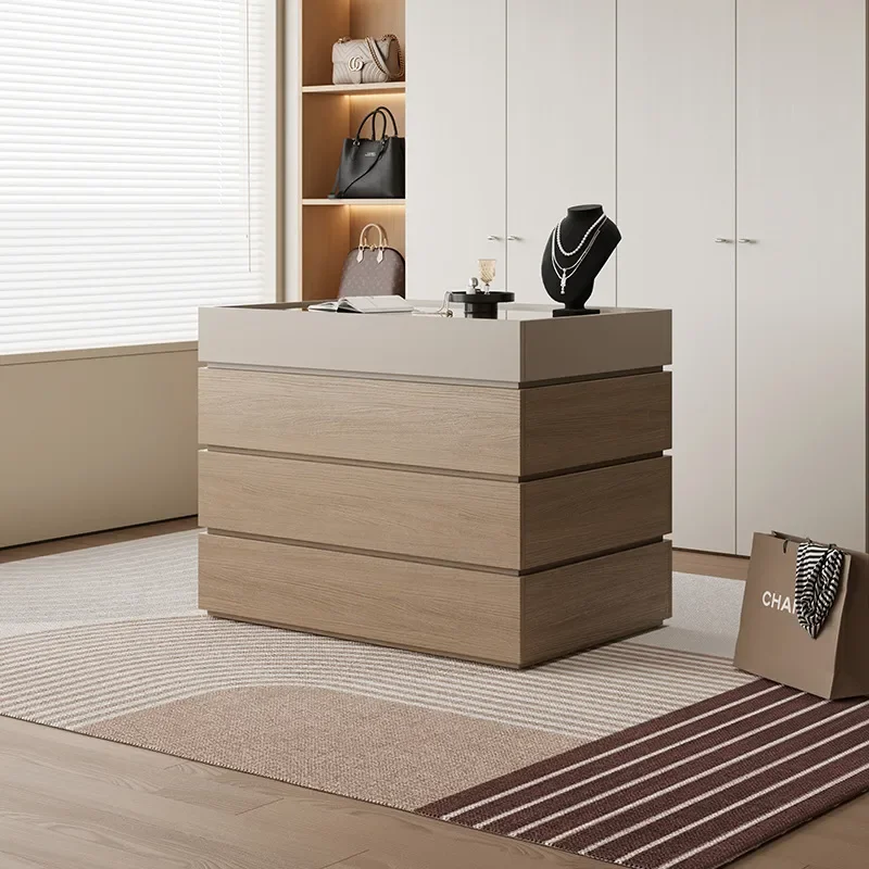 for Zhongdao High-end Double-sided Household Locker Cloakroom Display Storage Floor-to-ceiling Chest Integrated