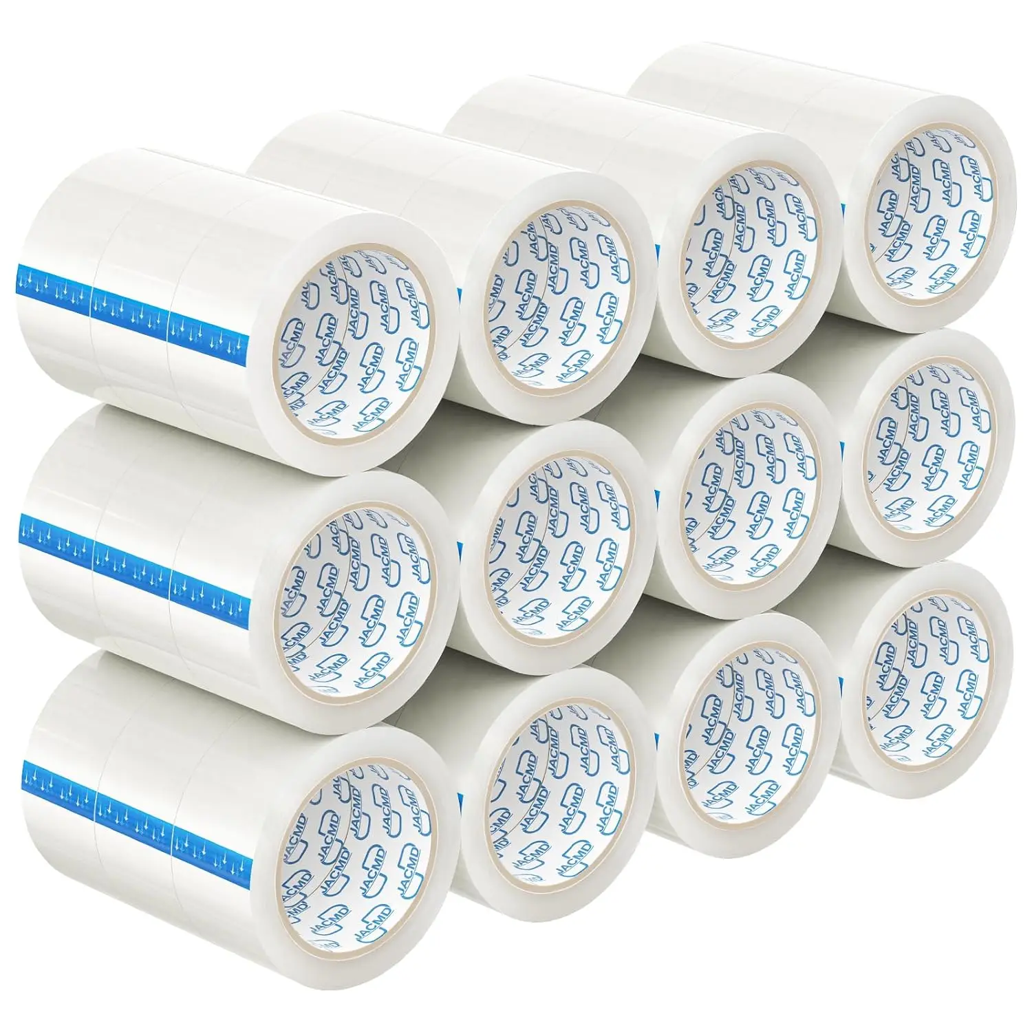 

36 Rolls Packing Tape, 2 Inch x 65 Yards Heavy Duty Shipping Tape - Clear Transparent Packaging Tape for Boxes, Water o