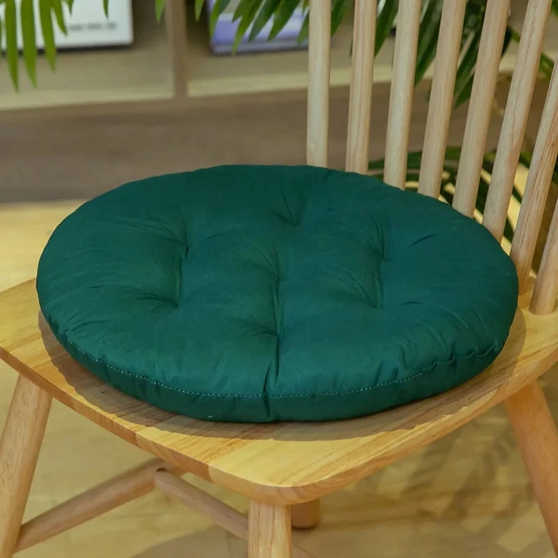 Round Solid Color Chair Cushion Office Chair Cushion/nap Pillow Soft floor Cushion Non Slip Seat Cushions For Student Classroom