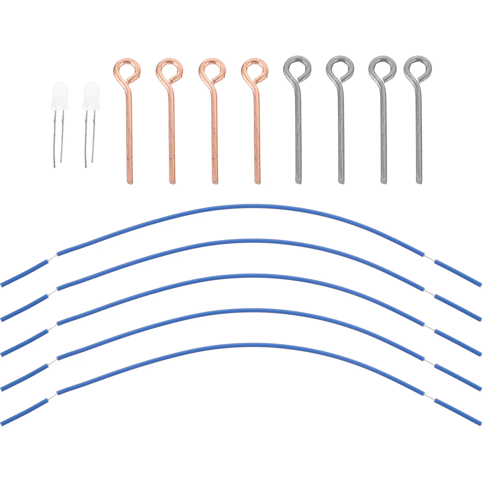 

1 комплект, 1 комплект, фруктовый набор, устройство для научных экспериментов, электронные часы, образовательное оборудование, принадлежности для студентов, сделай сам, цинковый сплав