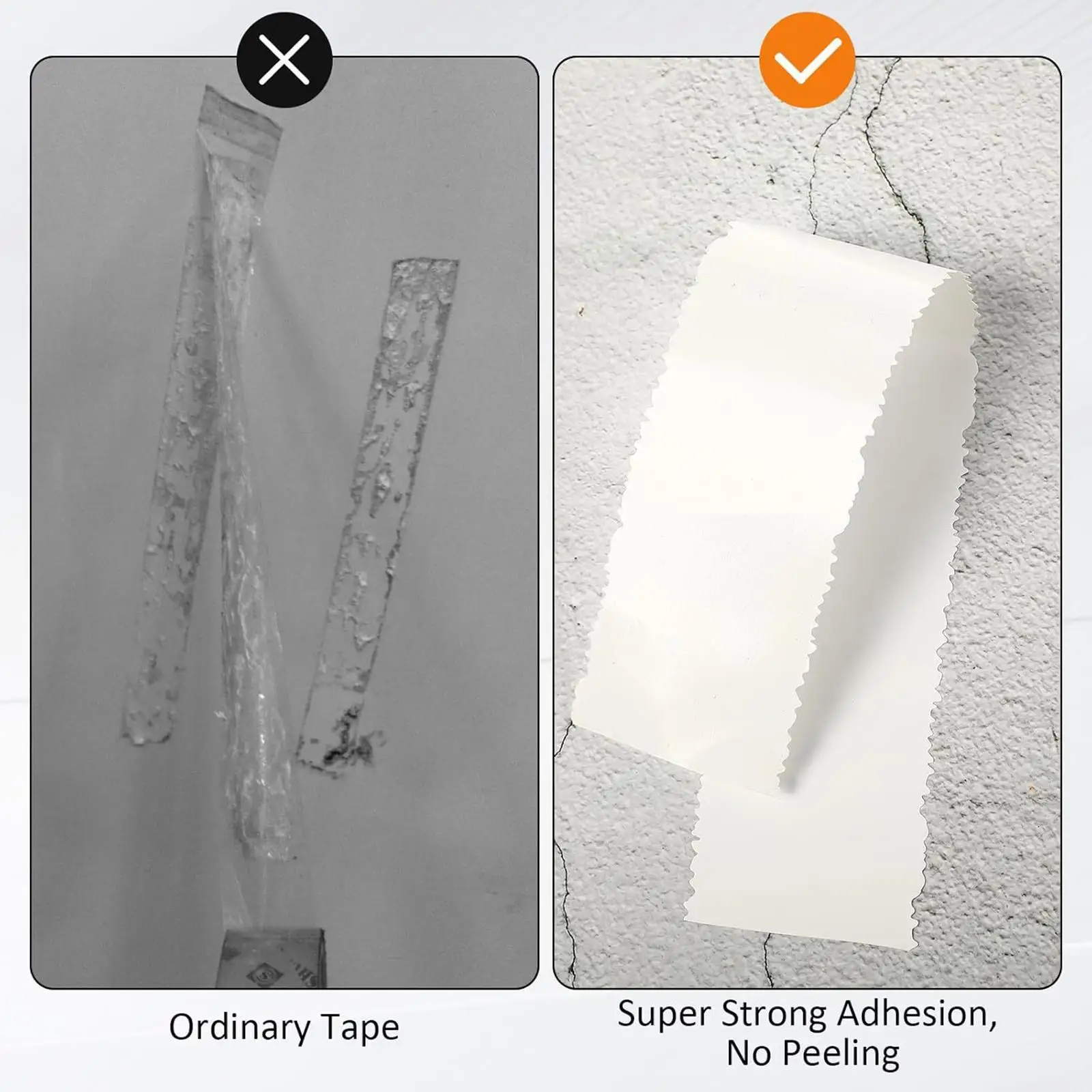 Vinyl Self Adhesive Wall Crack Tape Seam Patch Easy Tear Repair Roll for Concrete Home Restoration