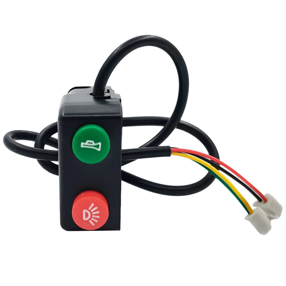 

On Off Headlight Horn E Bike Switch Control For ATV Scooters Snowmobile Motorcycle Switch Black E-scooter Throttle Control Pin