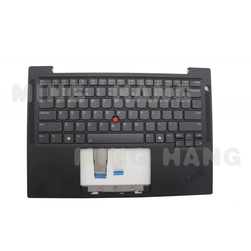 

l 5M11N99361 New For ThinkPad T14s Gen 5 Palmrest Keyboard Bezel Cover Backlight