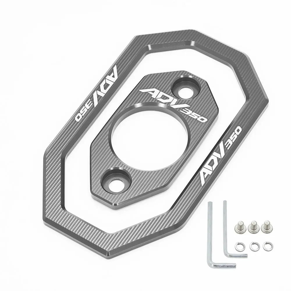 ملحقات الدراجات النارية لهوندا ADV350 ADV 350 2021-2025 غطاء طرف العادم المزخرف كاتم الصوت الذيل نهاية غطاء مضاد للتصادم