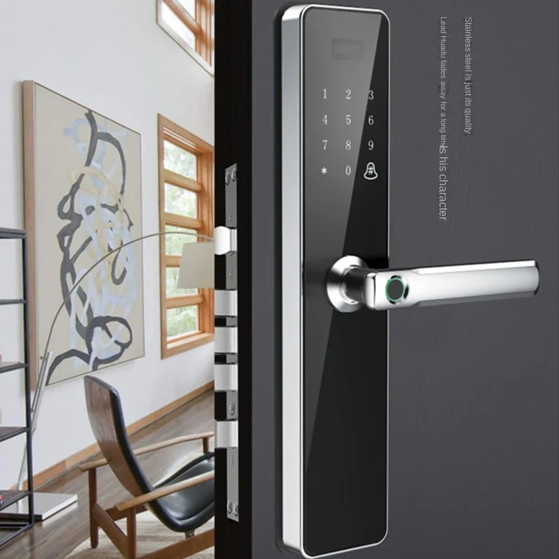 Waterproof Smart Door Lock Gate with Cam Main Door Smart Lock Waterproof Heavy Duty