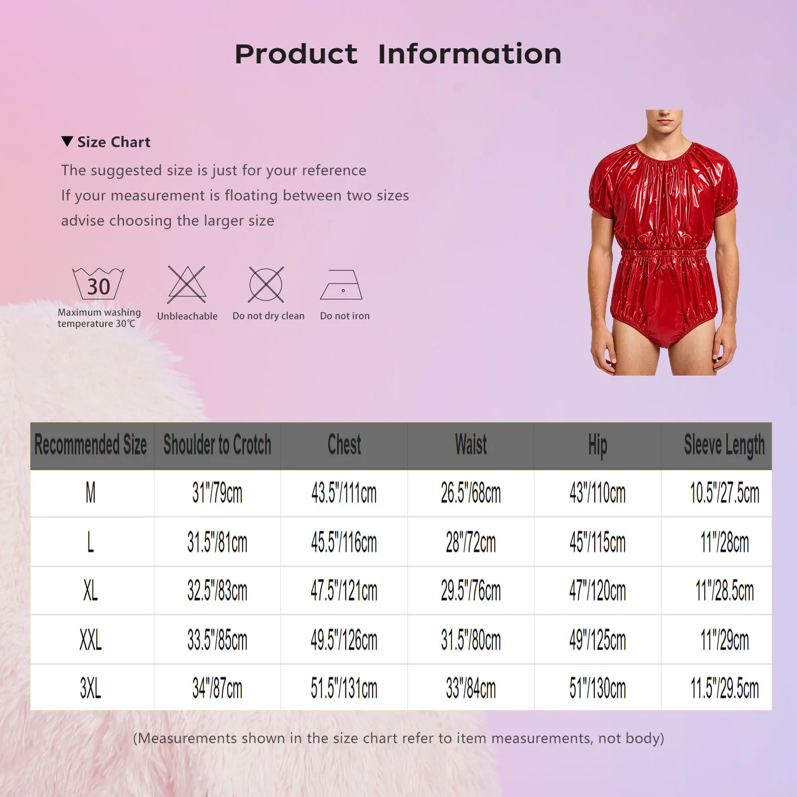 

Men Waterproof Adaptive Bodysuit Elderly Bedridden Leak-proof Incontinence Diaper Cover Easy-to Wear Rompers Jumpsuit Swimsuit