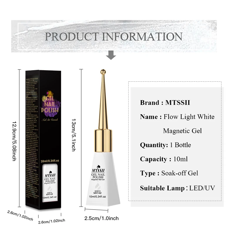 10 مللي تدفق ضوء الخزف الأبيض القط العين هلام البولندية الترا تألق المجسم بريق المغناطيسي المجرة تأثير مسمار الغراء هلام مسمار #6