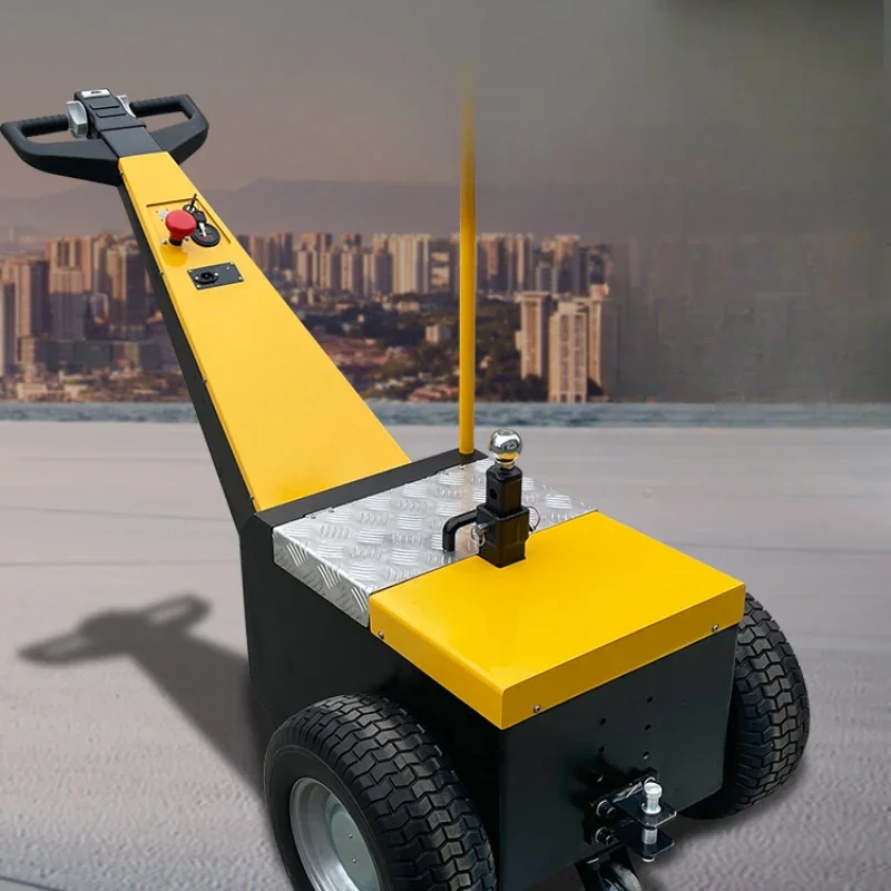 Walking Electric Tractor Small Logistics Mini Handle Truck