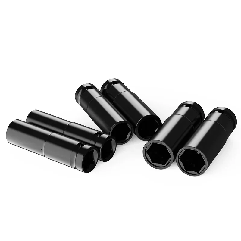 Verlängerter elektrischer Schraubenschlüssel, Hülsen-Set, Schraubenmutter, elektrische Handbohrmaschine, Sechskant-Stecknuss, Windpistolen-Stecknusskopf, 8–32 mm