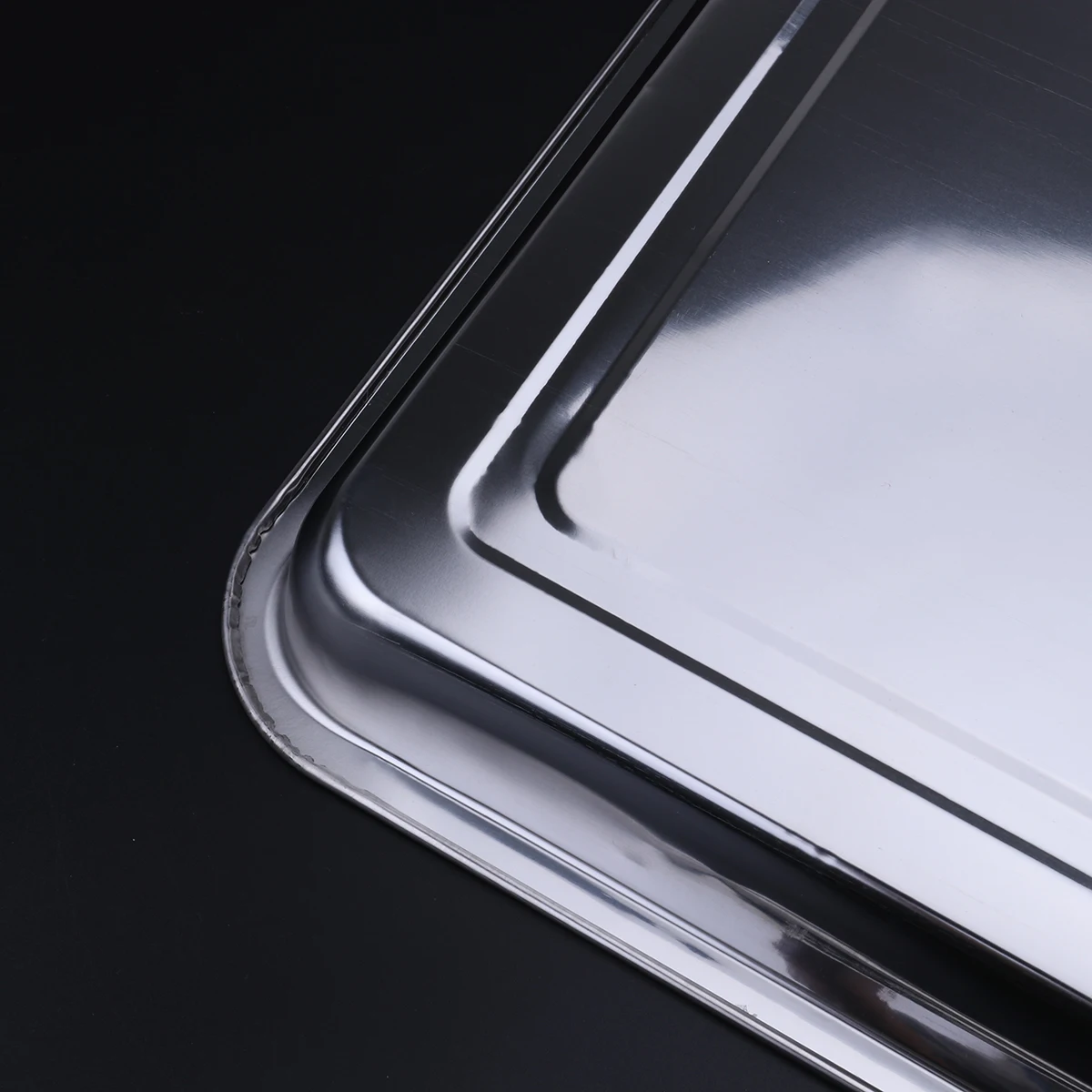 

Stainless Steel Grill Pan Burger Platte Sandwich Tray Backblech Universal Grilling Platter Rust Resistant Wear Resistant