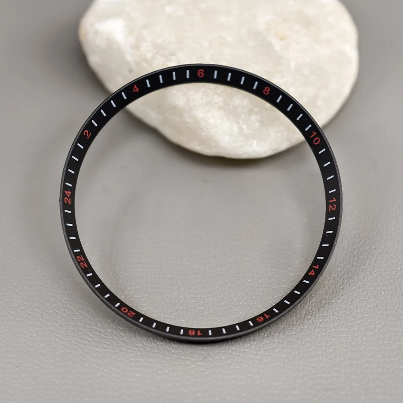 Dia 30.5mm Chapter Ring Fits SKX007 SKX009 SRPD Watch Cases Replace Plasticsr Inner Ring NH35 NH36 Watch Case Parts Refit