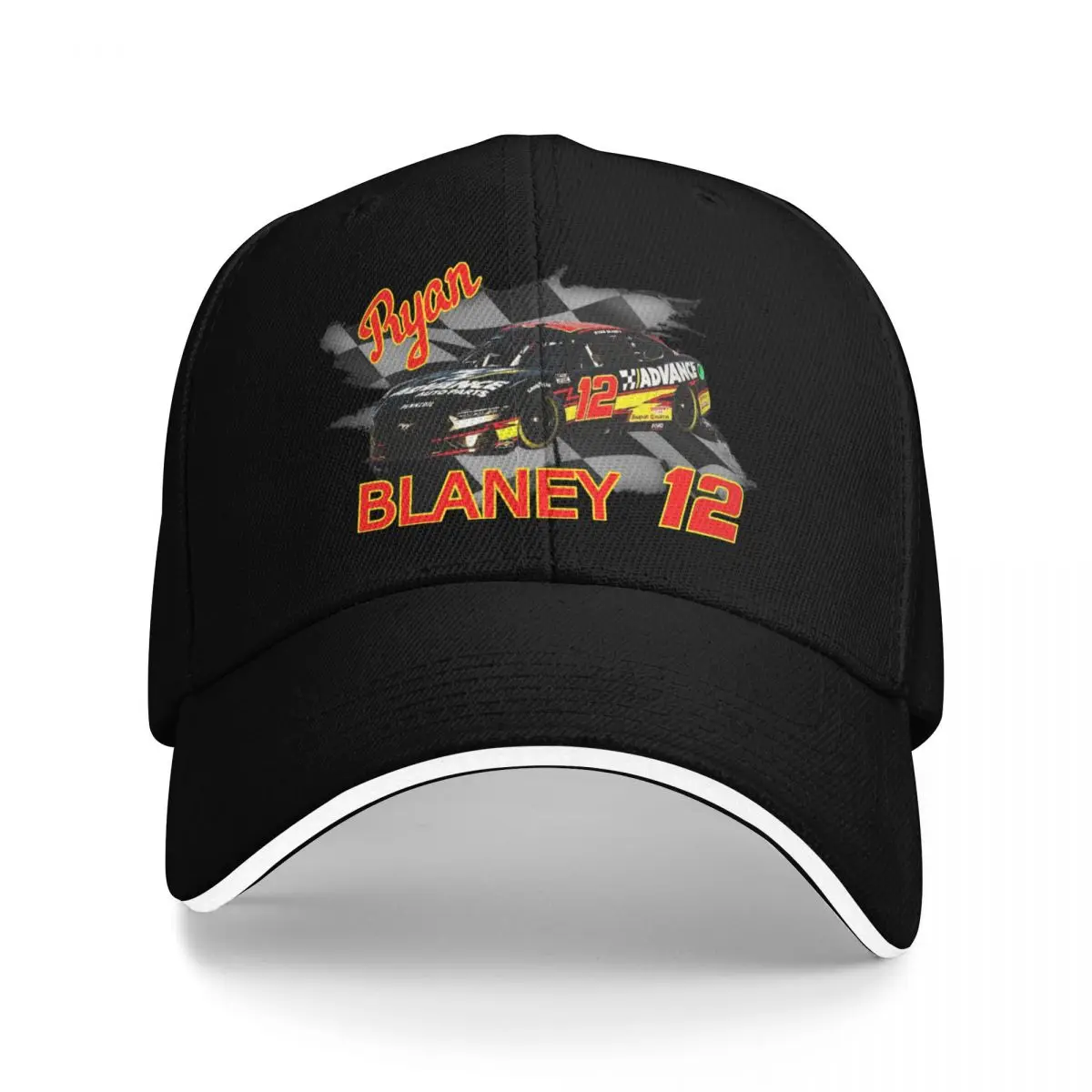 

Ryan Blaney - 2025 Advanced Parts Scheme Baseball Cap Beach Outing cute Rave Ball Cap Golf Wear Men Women's