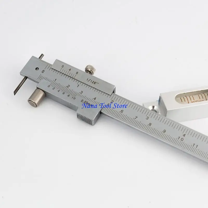 31GJ Stainless Steel Vernier Caliper Measuring Tool Double Unit Accurate Readings