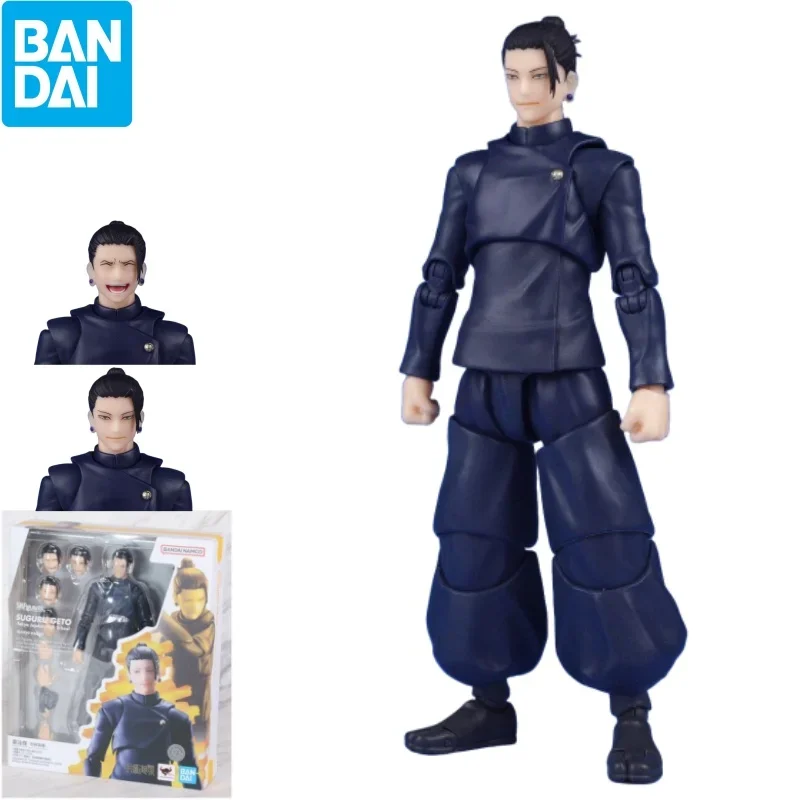 Original Bandai in Stock SHF Jujutsu Kaisen Action Figure Model Toys Geto Suguru【Tokyo Jujutsu High School】For Boys Kids Gift