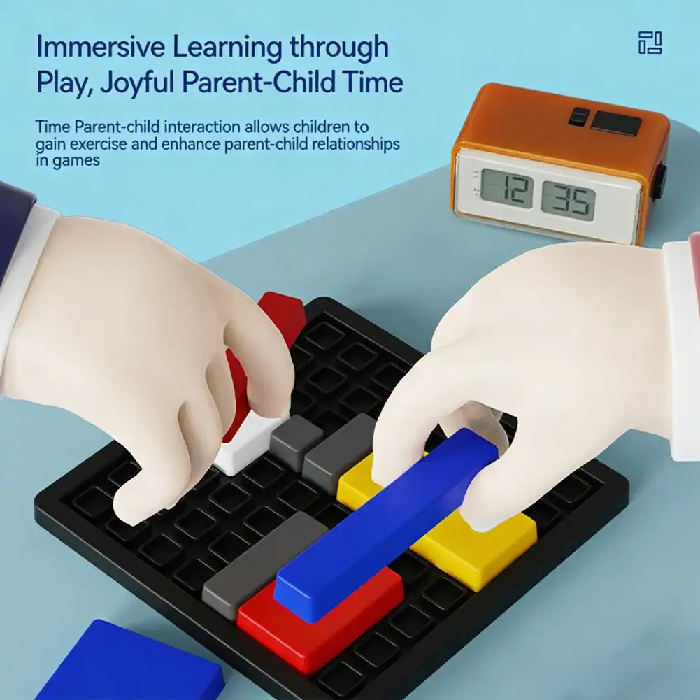 Challenges Logic Puzzle Game Educational Brain Teaser Toy with 4 Progressive Difficulty Levels  Rotating Card Thinking Training